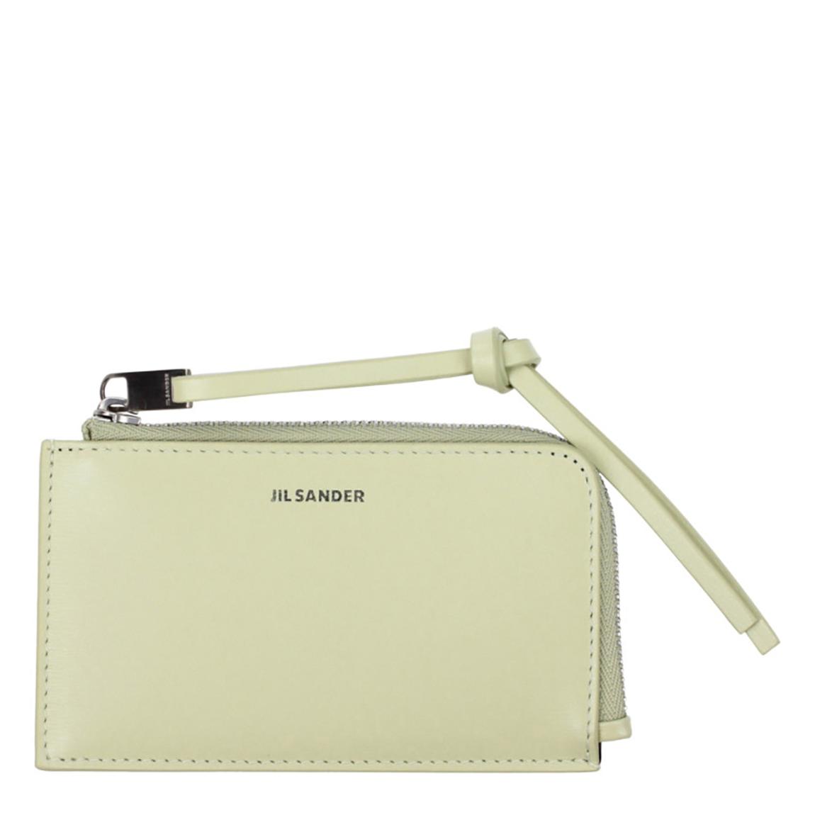 Green Leather Jil Sander Wallet main product photo