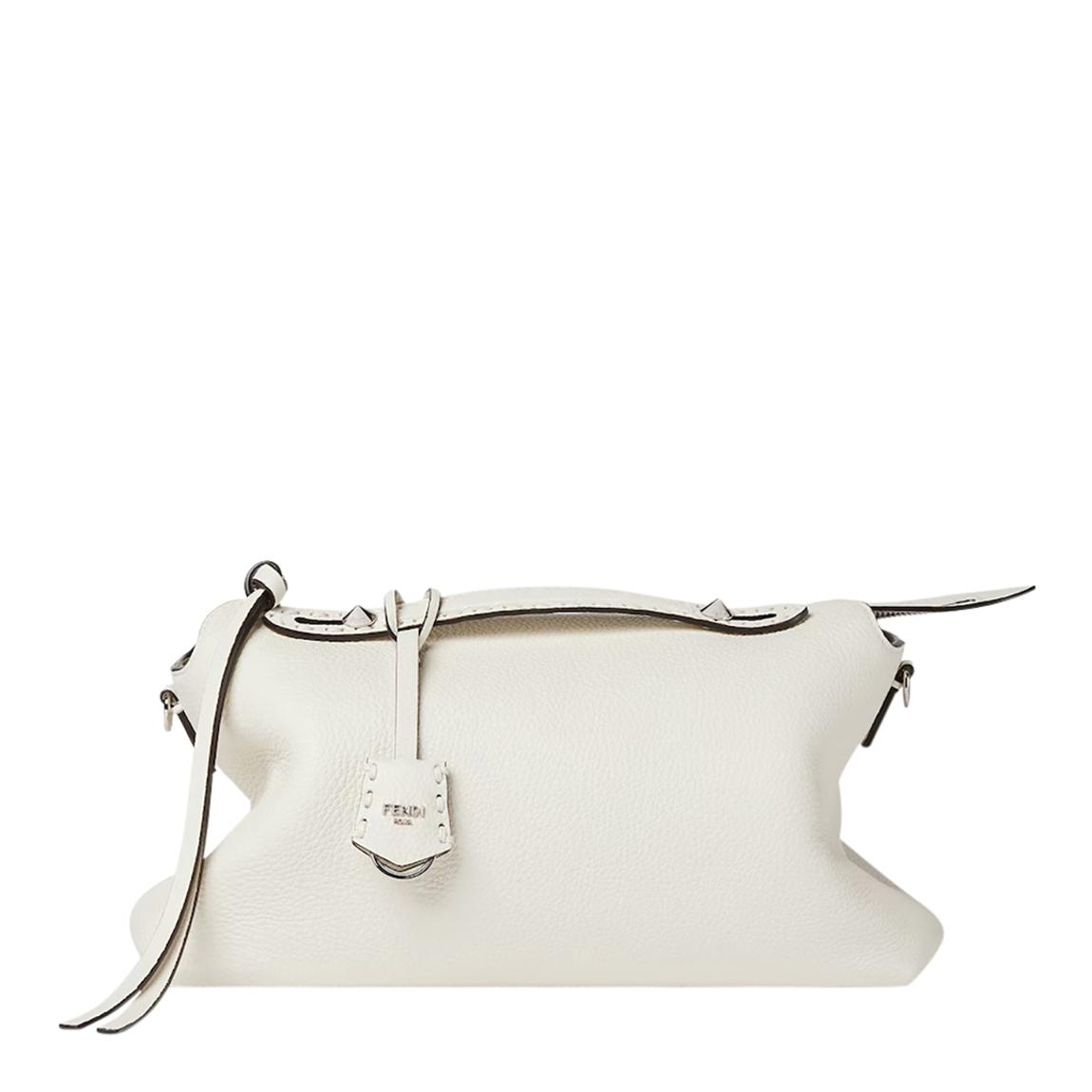 White Fendi By The Way Selleria Large Bag main product photo