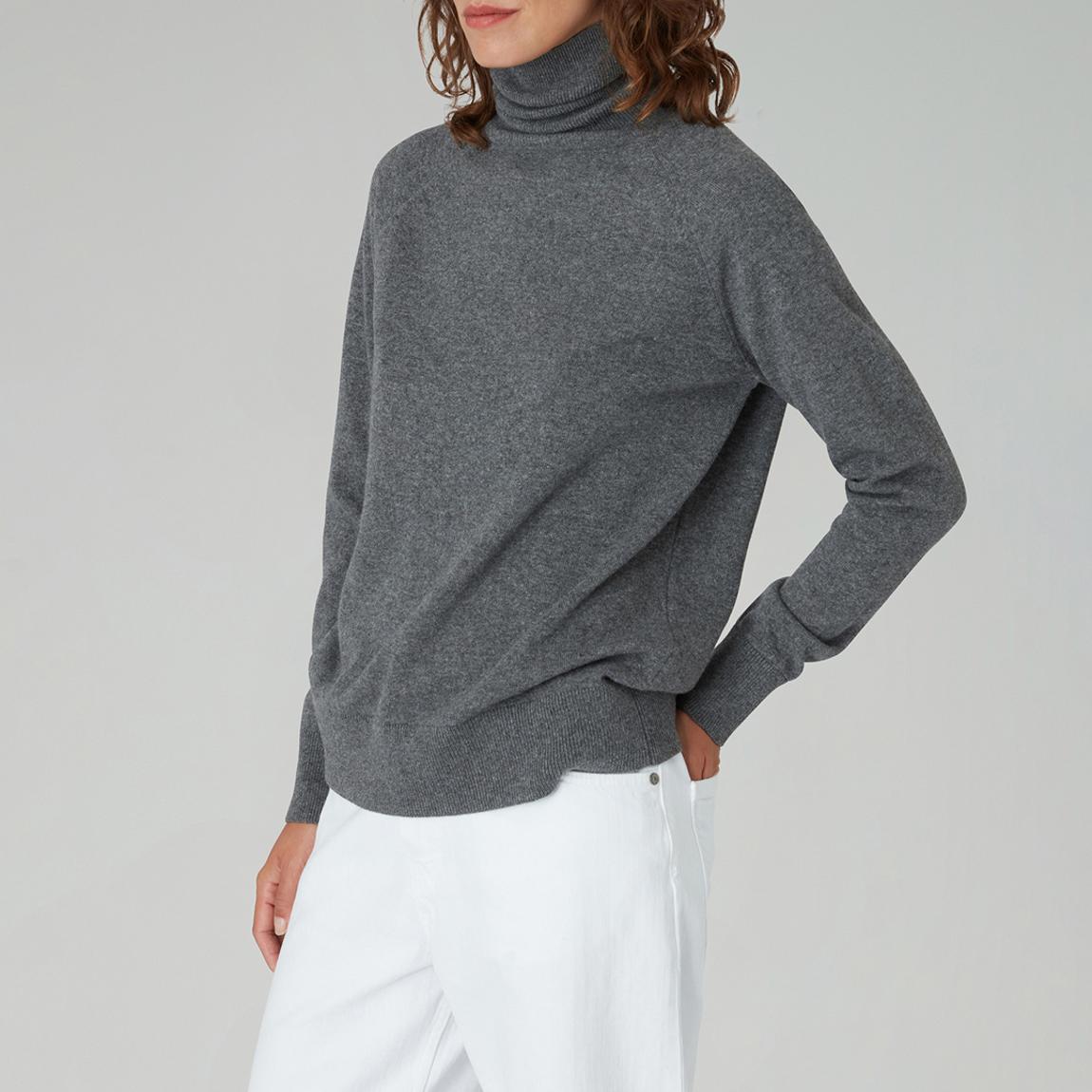 Grey Weekend Roll Neck Top main product photo