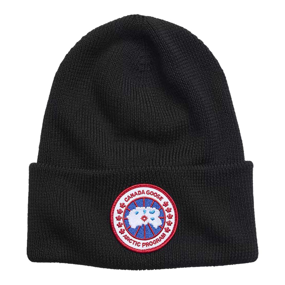 Black Arctic Toque Wool Beanie main product photo