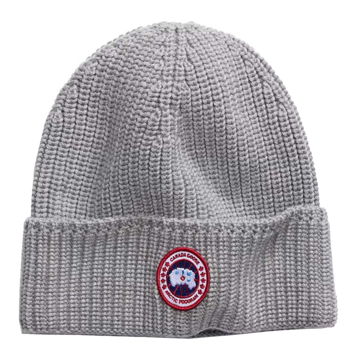 Grey Rib Toque Wool Beanie main product photo