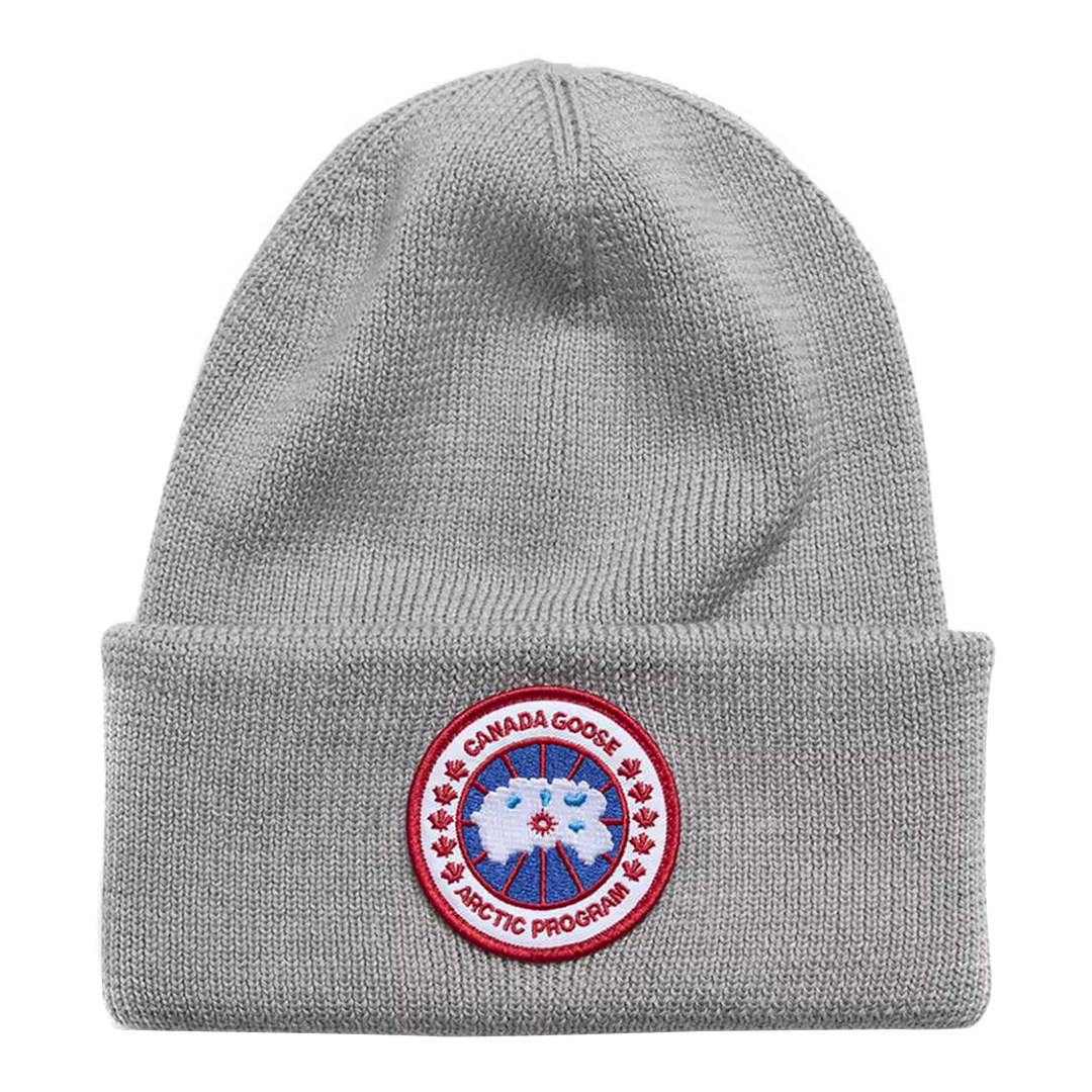 Grey Arctic Toque Wool Beanie main product photo