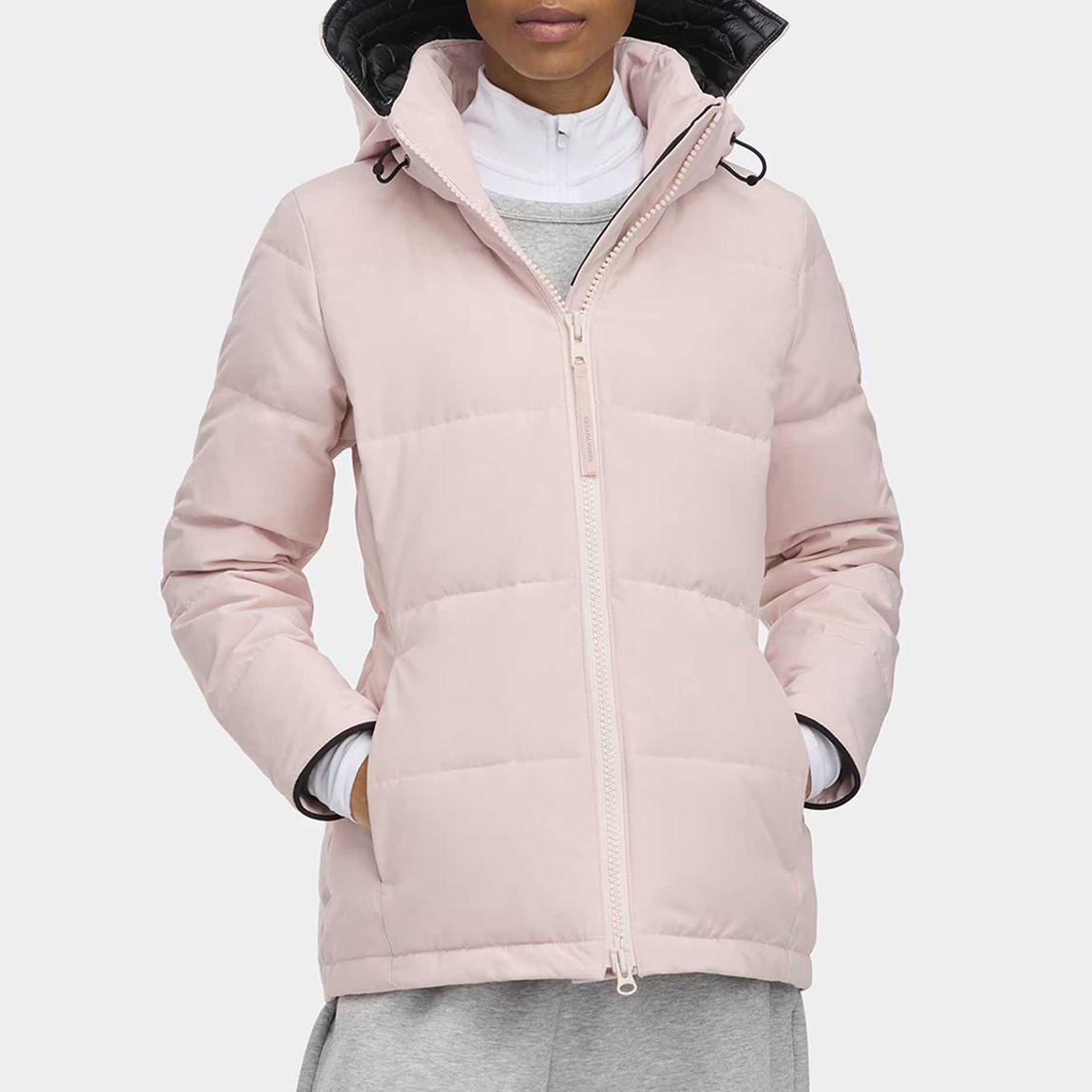 Light Rose Chelsea Parka Coat main product photo