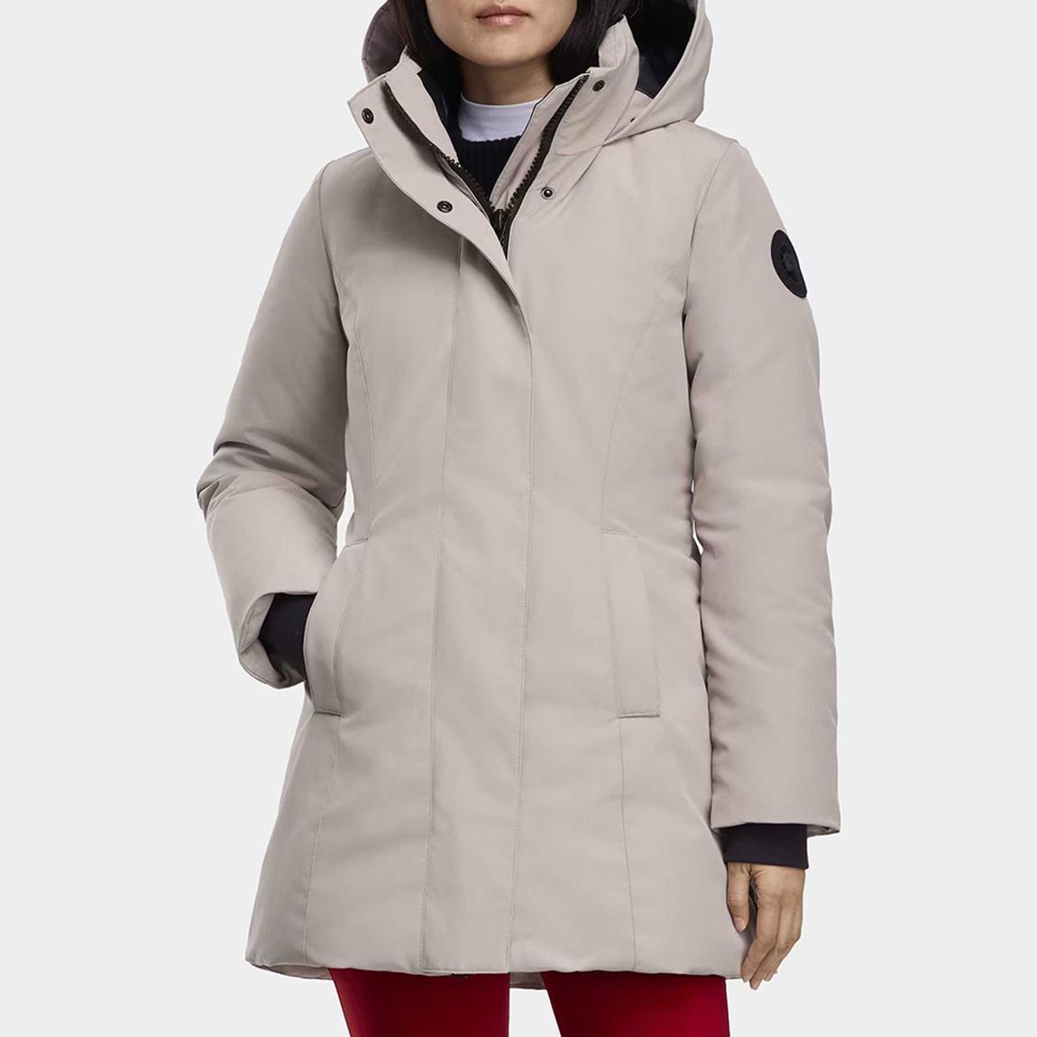 White Leslie Parka Coat main product photo