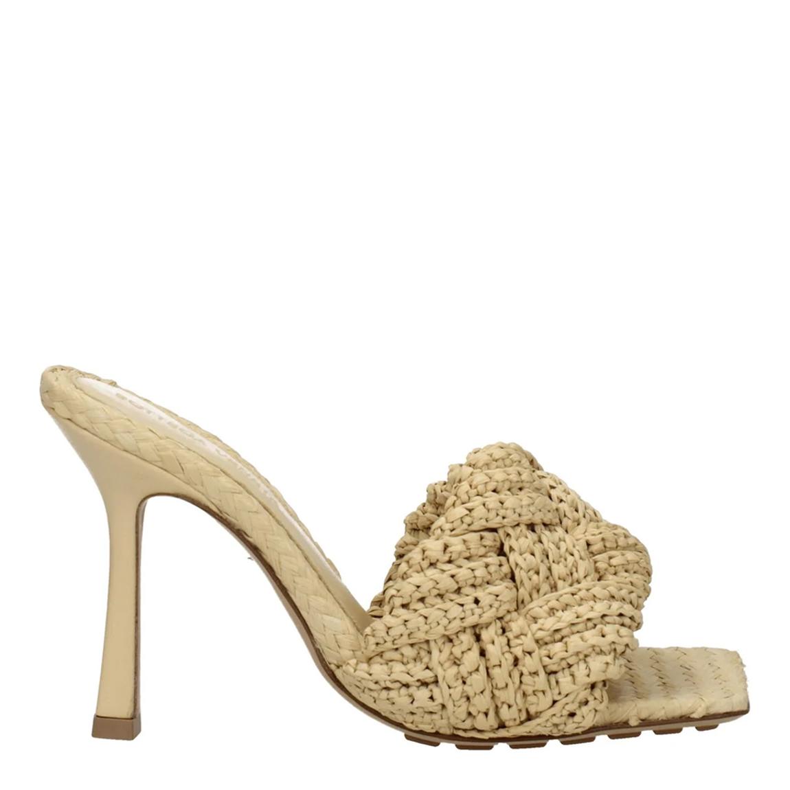 Sandali Beige Rafia Shoes main product photo