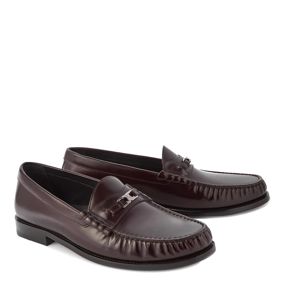 Celine Luco Triomphe Loafer in Polished Bull main product photo
