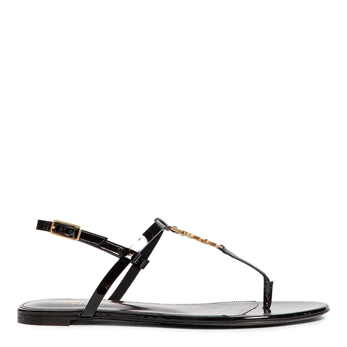 Black Cassandra Sandals main product photo