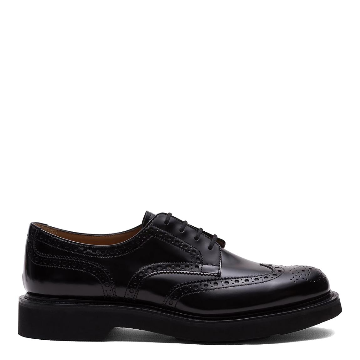 Mens Black Lace Up Shoe main product photo