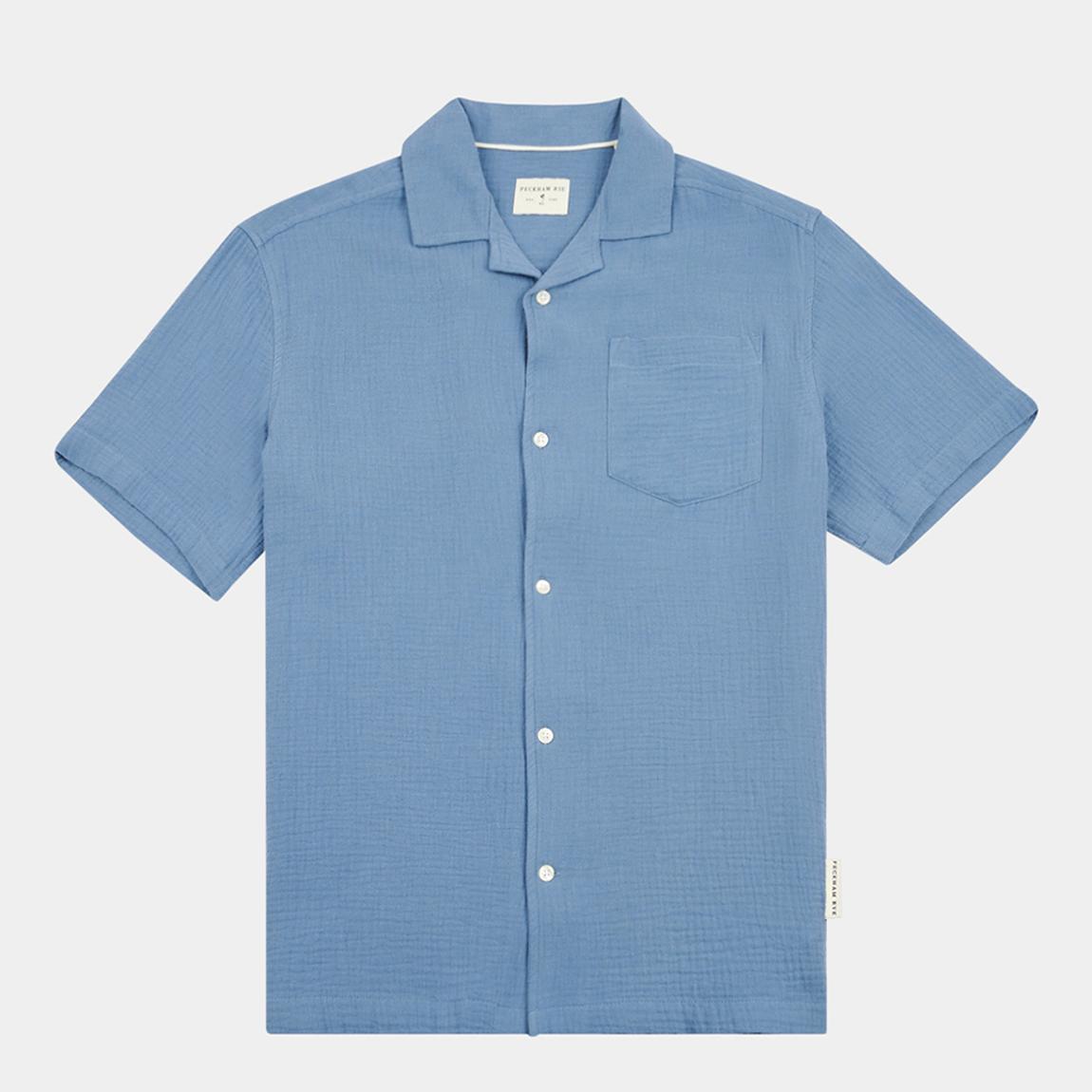 Blue Waffle Revere Polo Shirt main product photo