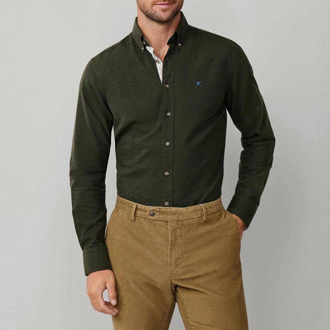 Khaki Oxford Style Shirt main product photo