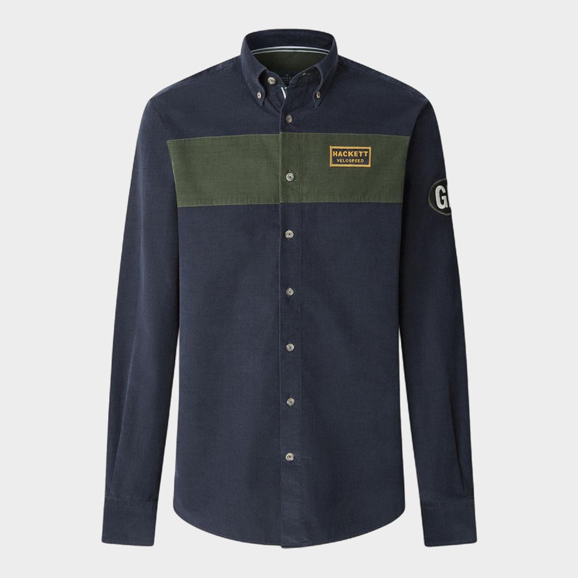 Navy/Green Utility Style Shirt main product photo