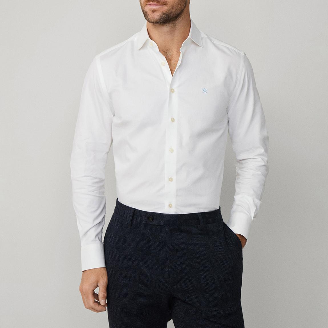 White Oxford Style Shirt main product photo