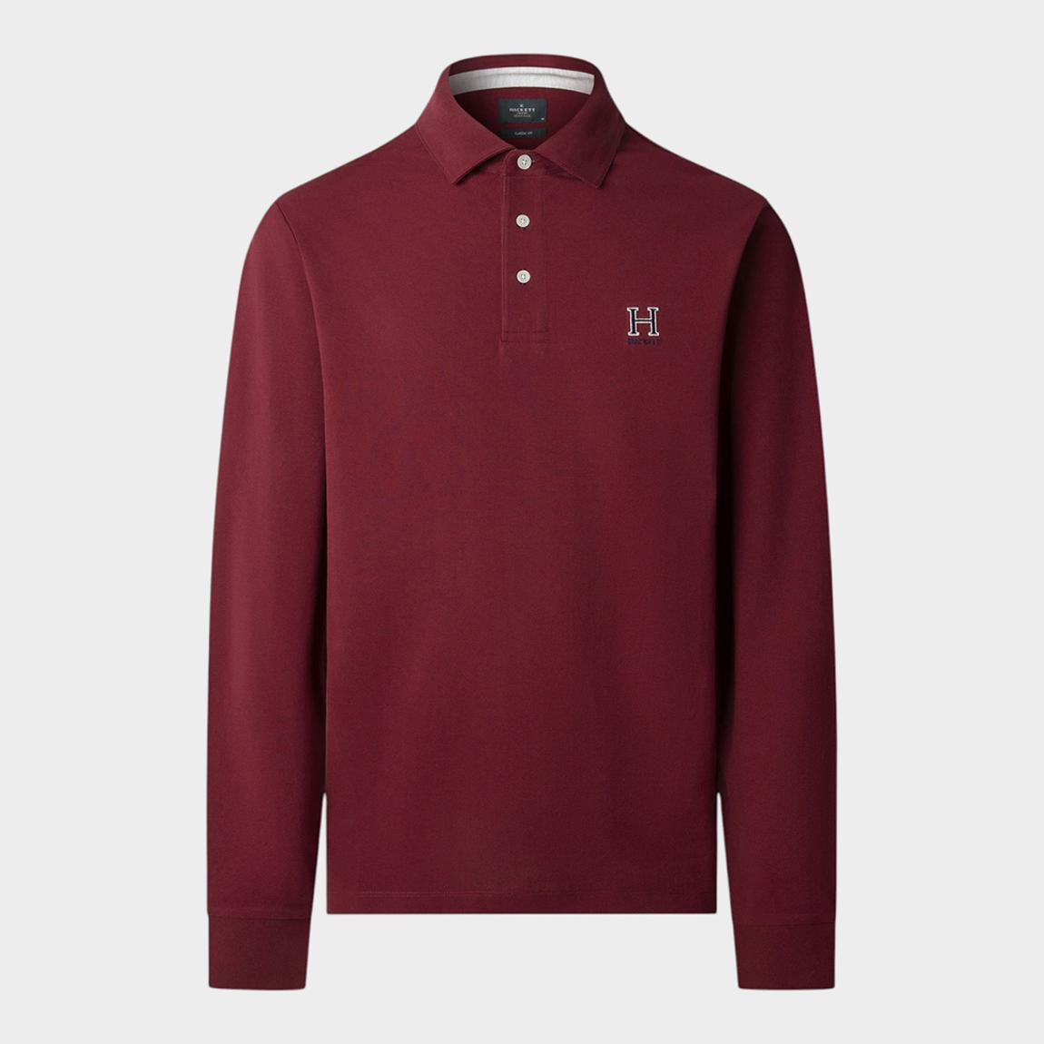 Burgundy Logo Polo Shirt main product photo