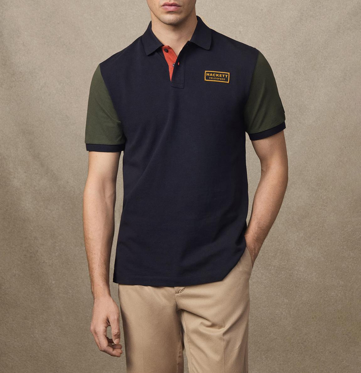 Navy Classic Fit Rally Polo Shirt main product photo