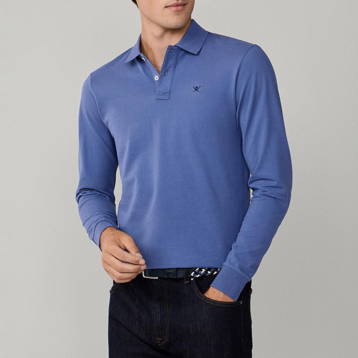 Blue Classic Fit Polo Shirt main product photo