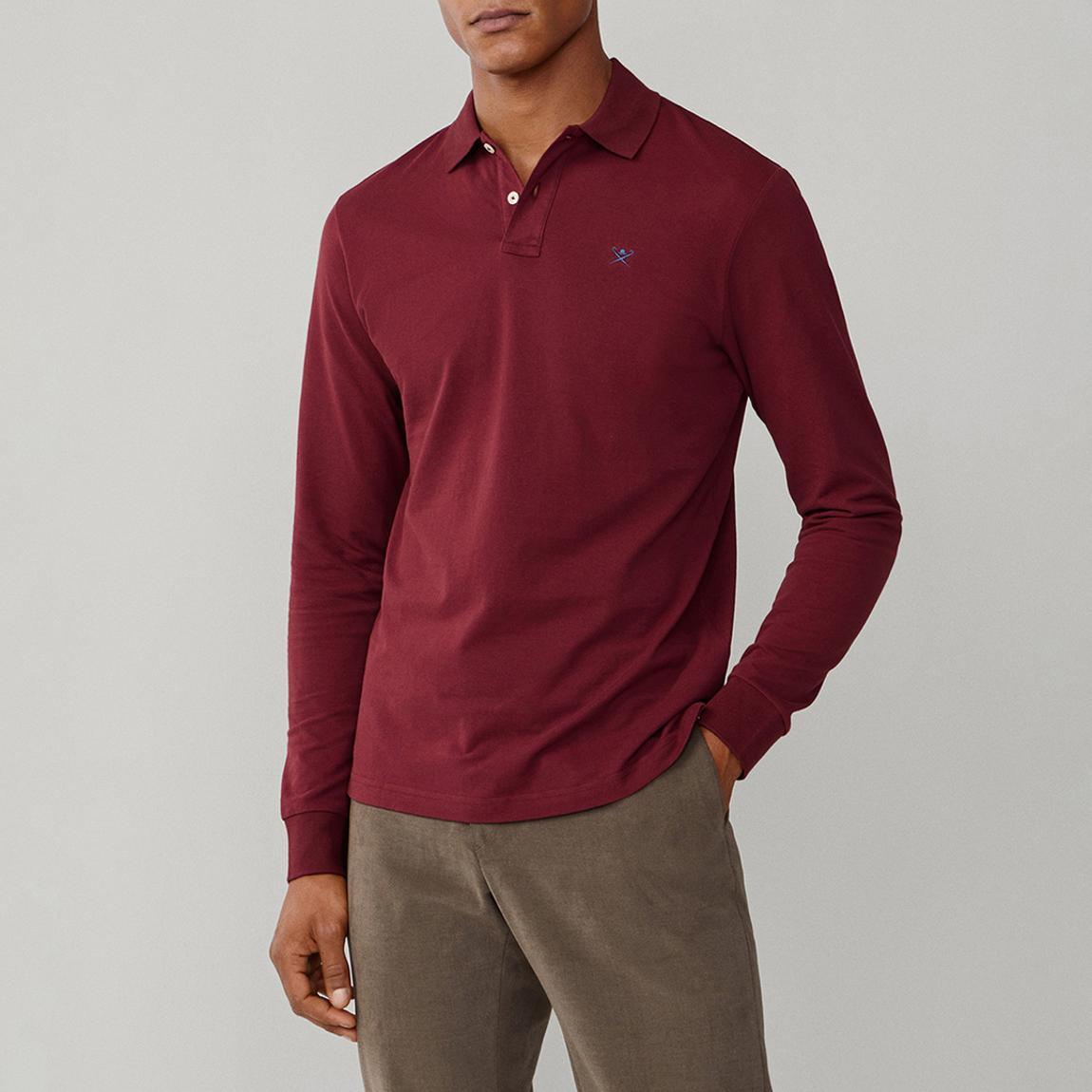 Burgundy Classic Fit Polo Shirt main product photo
