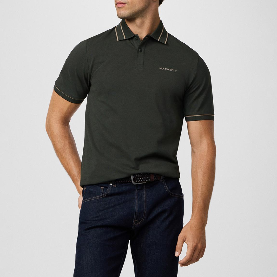 Khaki Classic Polo SHirt main product photo