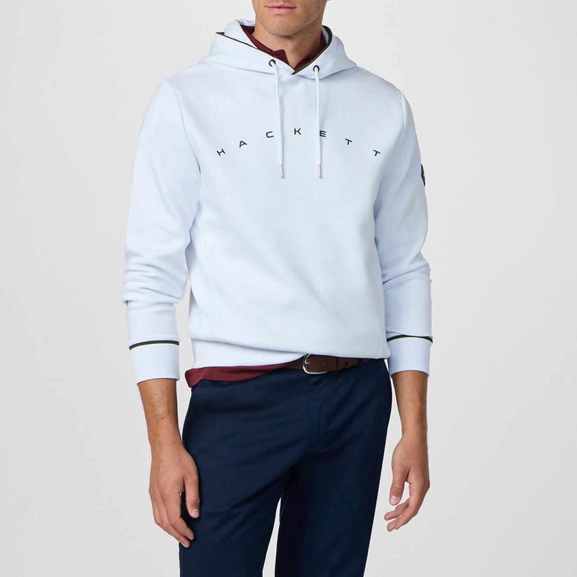Blue Sport Club Hooded Sweatshirt main product photo