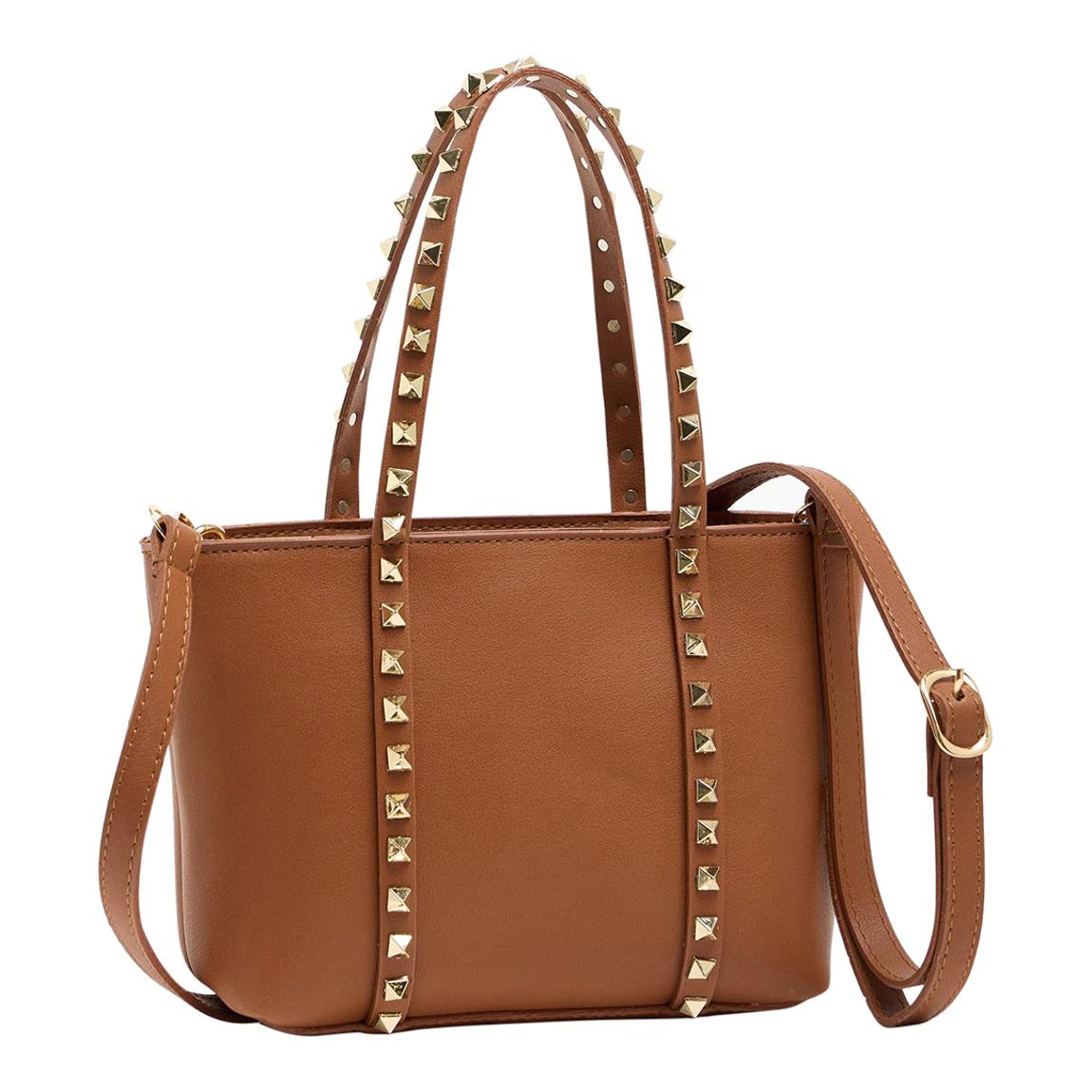 Tan Brown Madamra Handbag main product photo