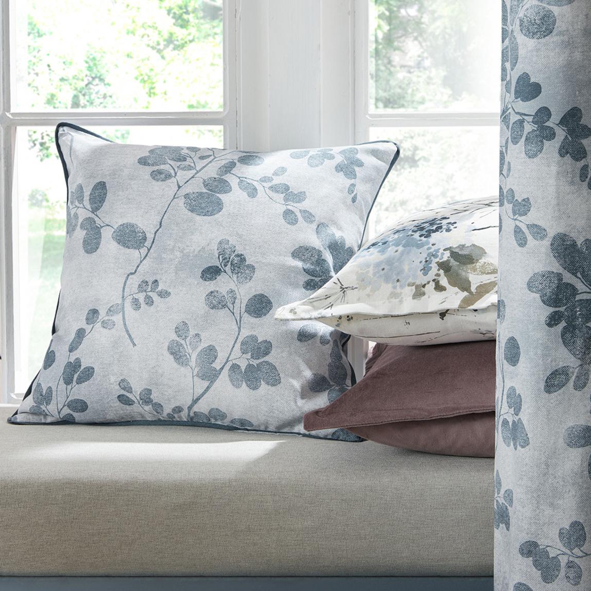 Millhayes 45x45cm Cushion, Smoke Blue main product photo