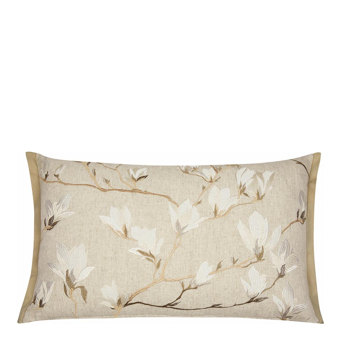 Magnolia Grove 40x60cm Feather Cushion, Natural main product photo