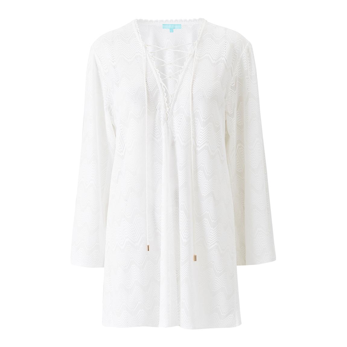 White Keira Kaftan main product photo