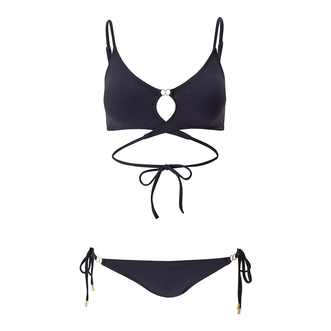 Black Faro Bikini Bottom main product photo