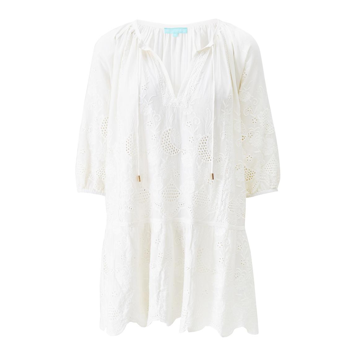 White Pearl Mini Kaftan main product photo