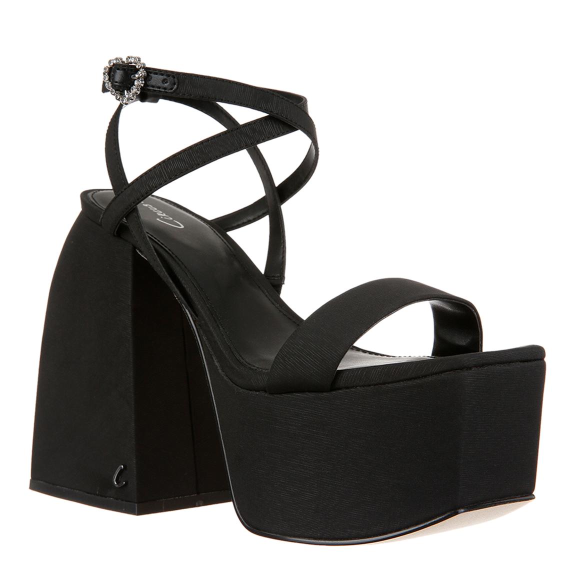 Mari Swirlsatin Black Heel main product photo
