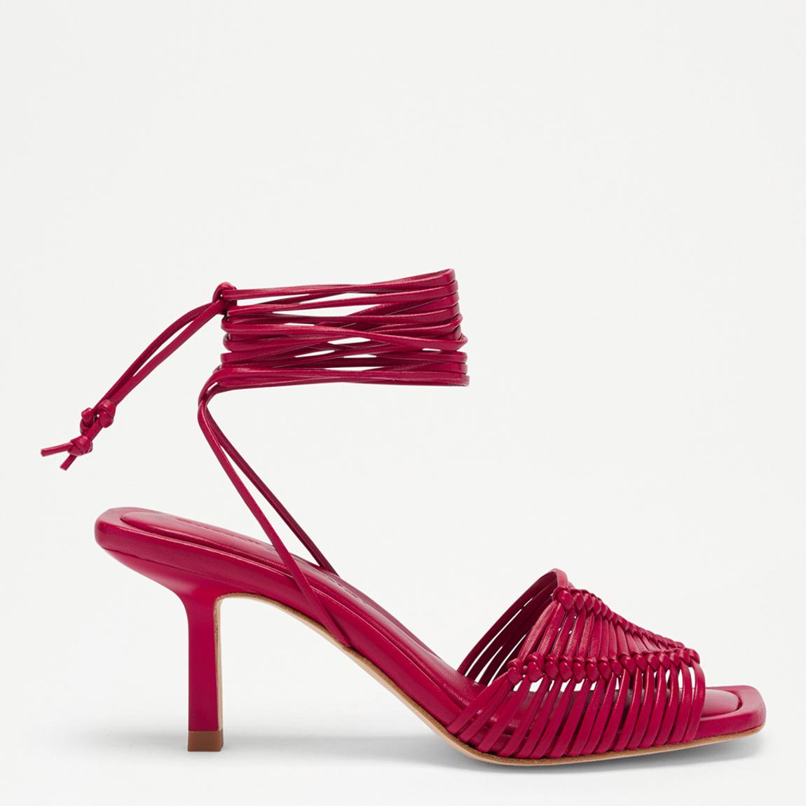 Woman's Red Angelbank Heeled Sandal main product photo