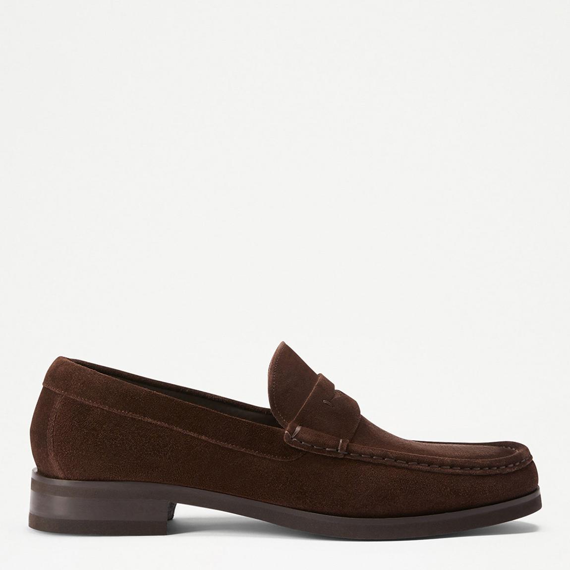 Men's Brown Saturn Suede Loafer main product photo