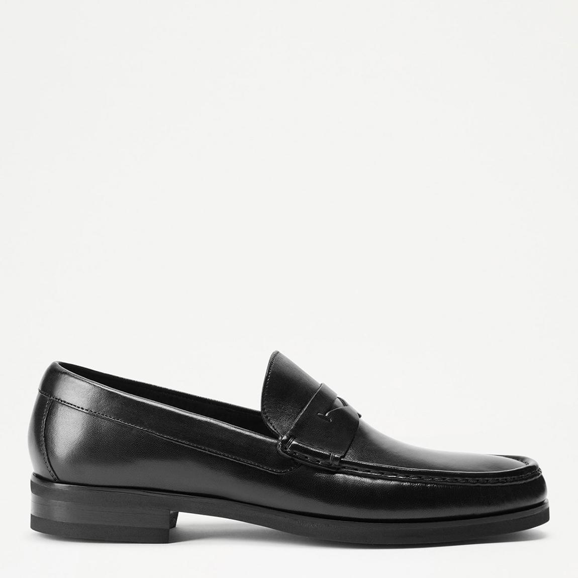 Men's Black Saturn Leather Loafer main product photo