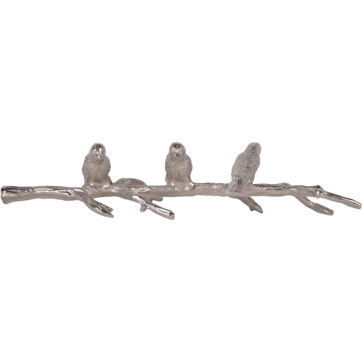 Laura Ashley Silver Marla Perching Birds main product photo