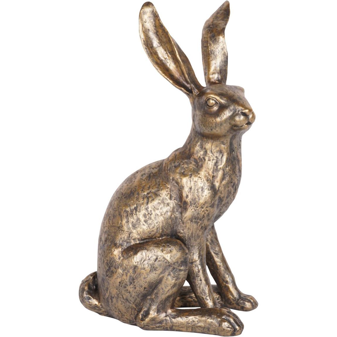 Laura Ashley Antiqued Large Sitting Hare Sculpture main product photo