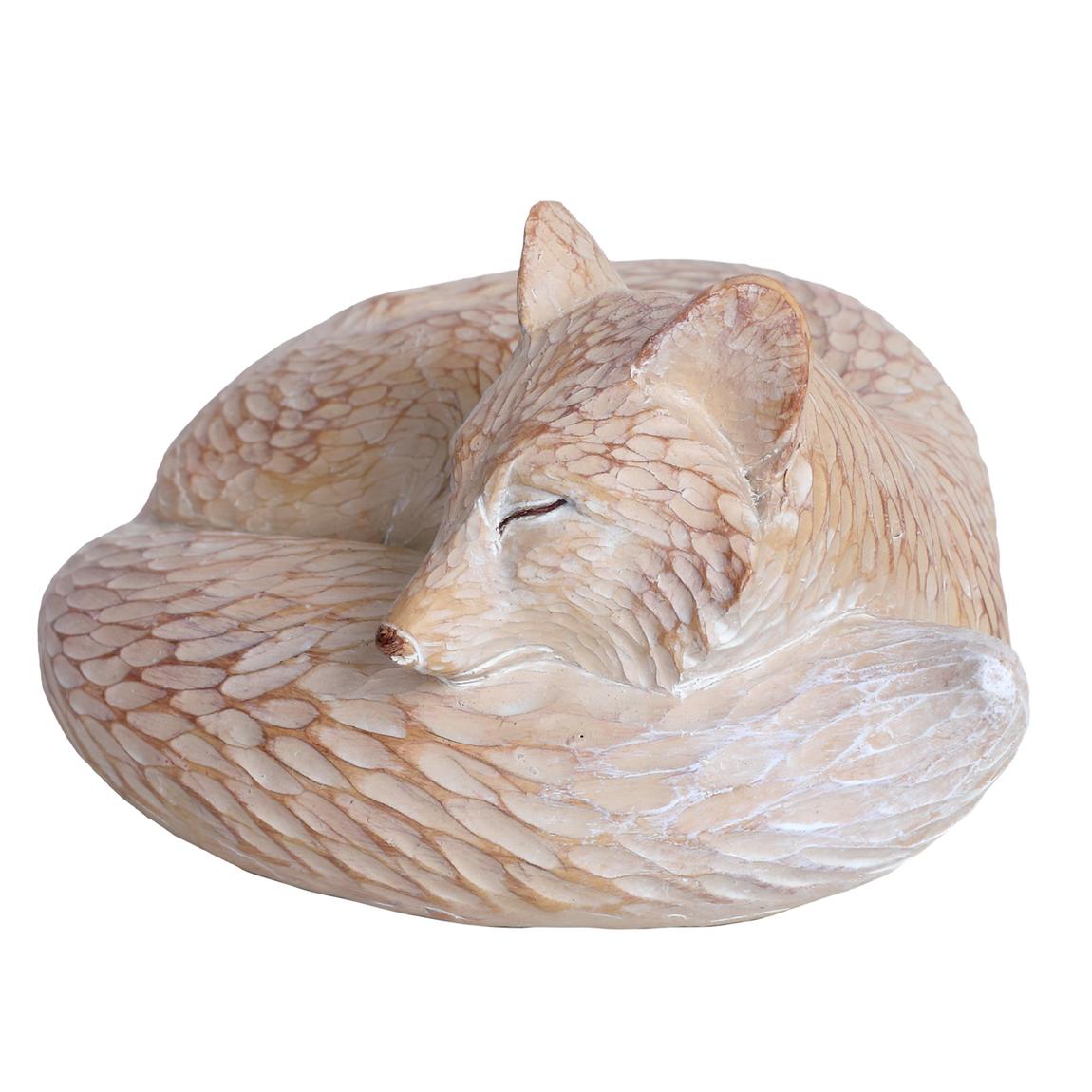 Laura Ashley Woodland Sleeping Fox Ornament main product photo