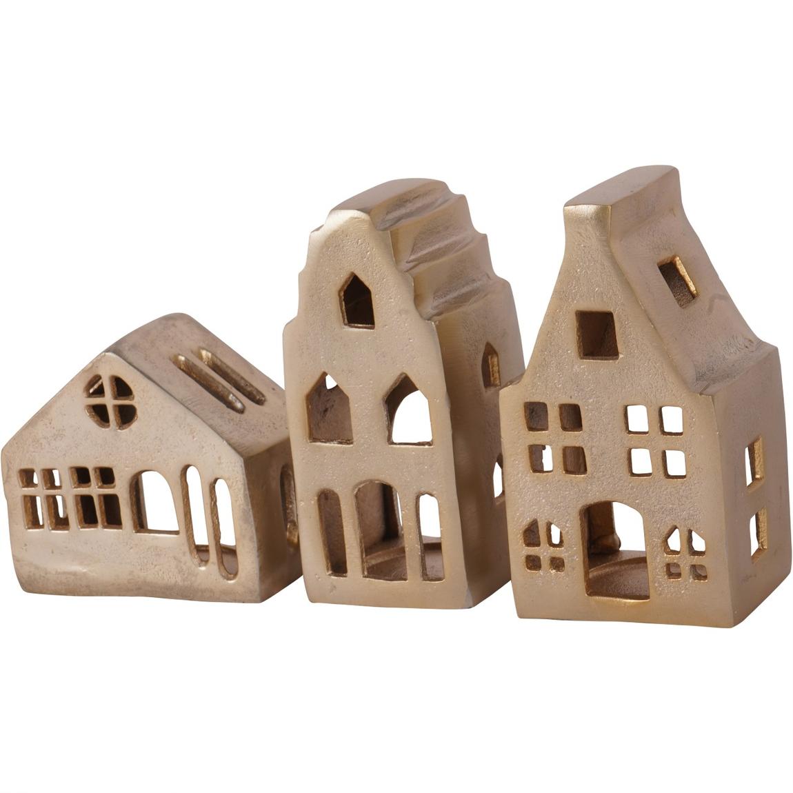 Laura Ashley Hand Crafted House's Gold Set of 3 main product photo