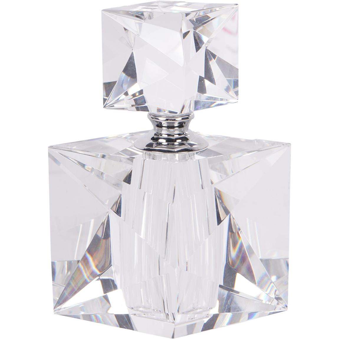 Laura Ashley Morcott Glass Faceted Decorative Bottle 12.5cm main product photo