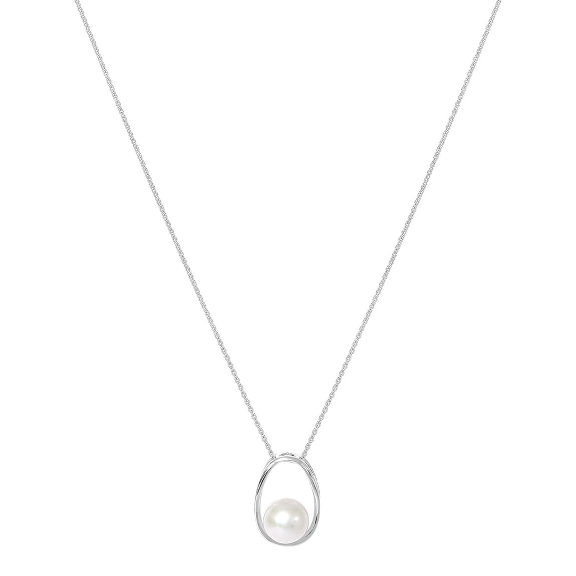 Gratia Silver Oval Pendant main product photo