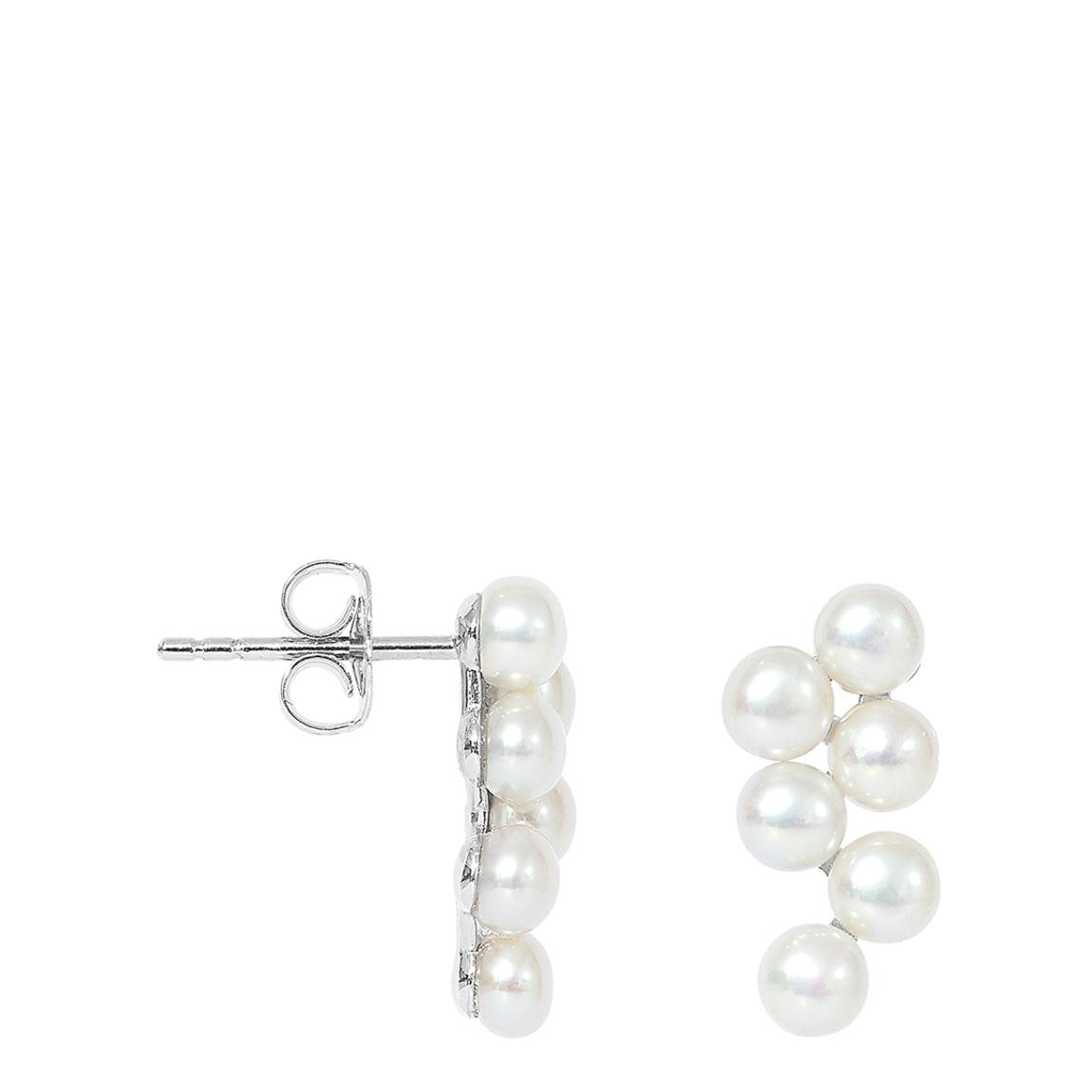 Gratia Pearl Wave Stud Earrings main product photo