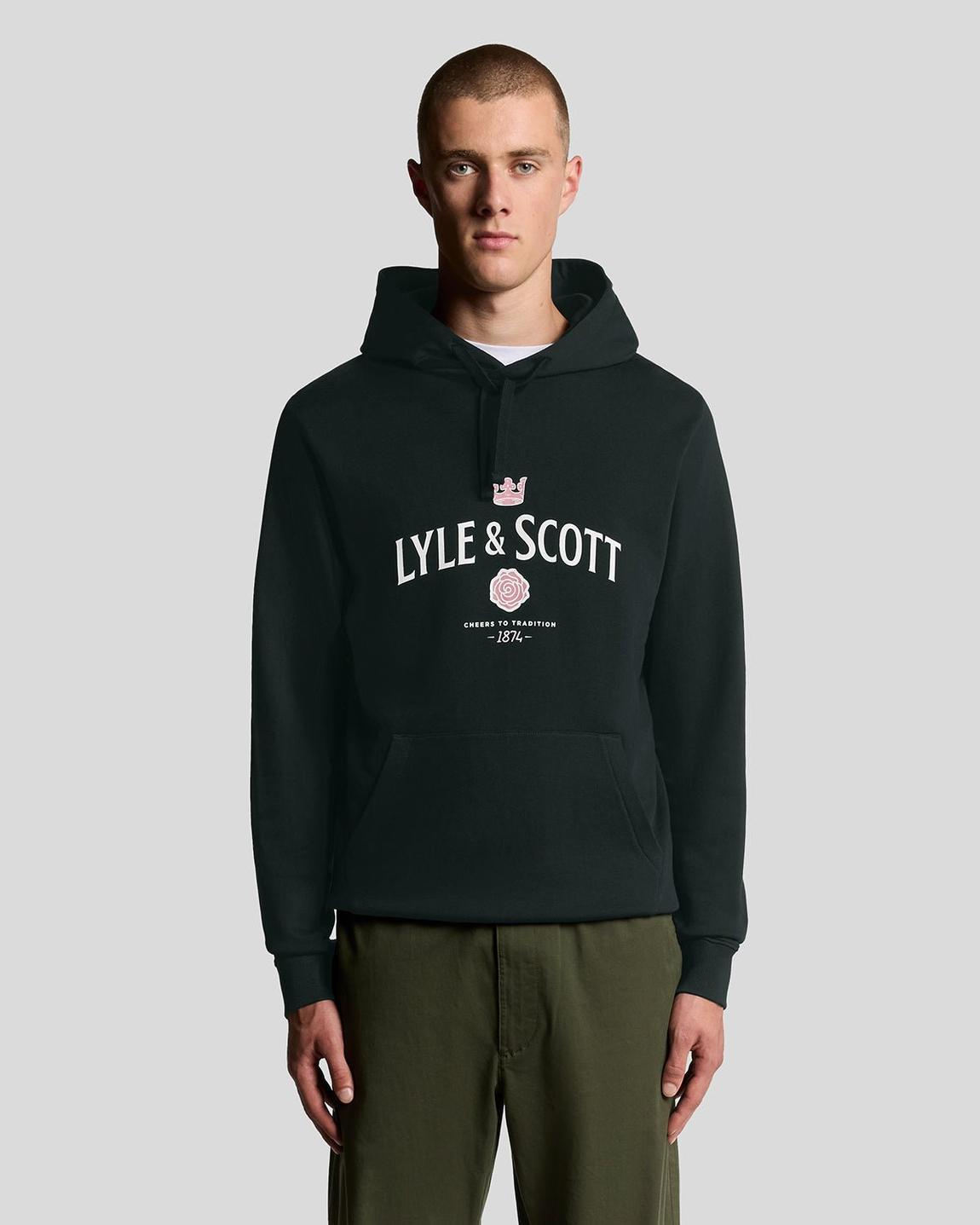 Cheers Graphic Loopback Hoodie main product photo