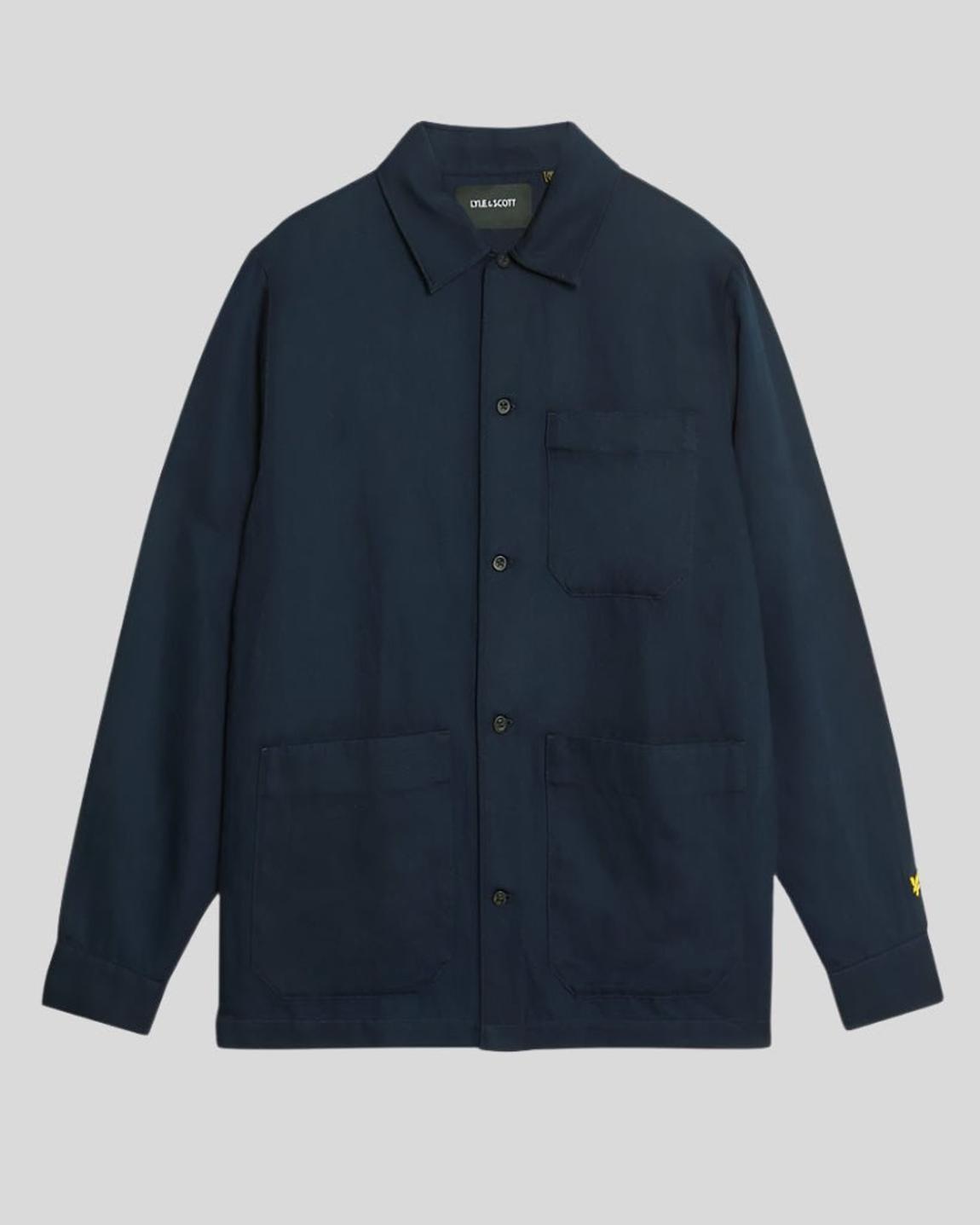 Linen Blend Overshirt main product photo
