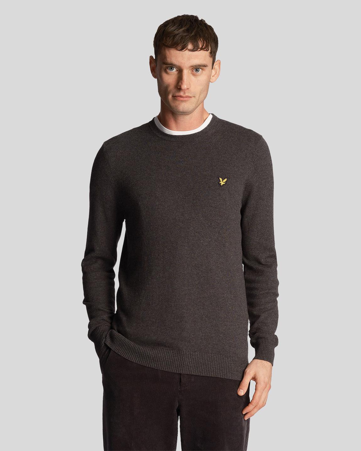 Cotton Merino Crew Jumper main product photo
