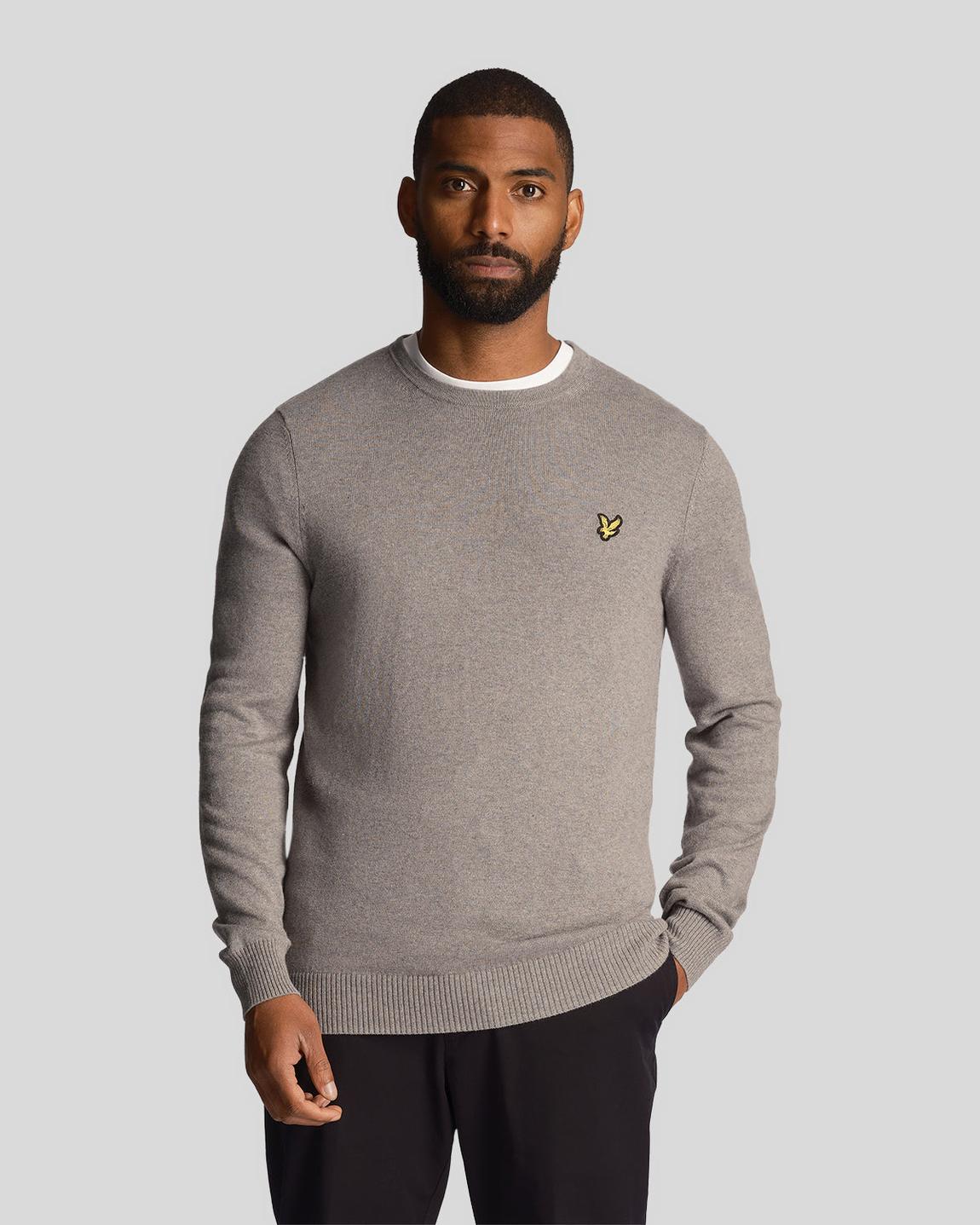 Cotton Merino Crew Jumper main product photo