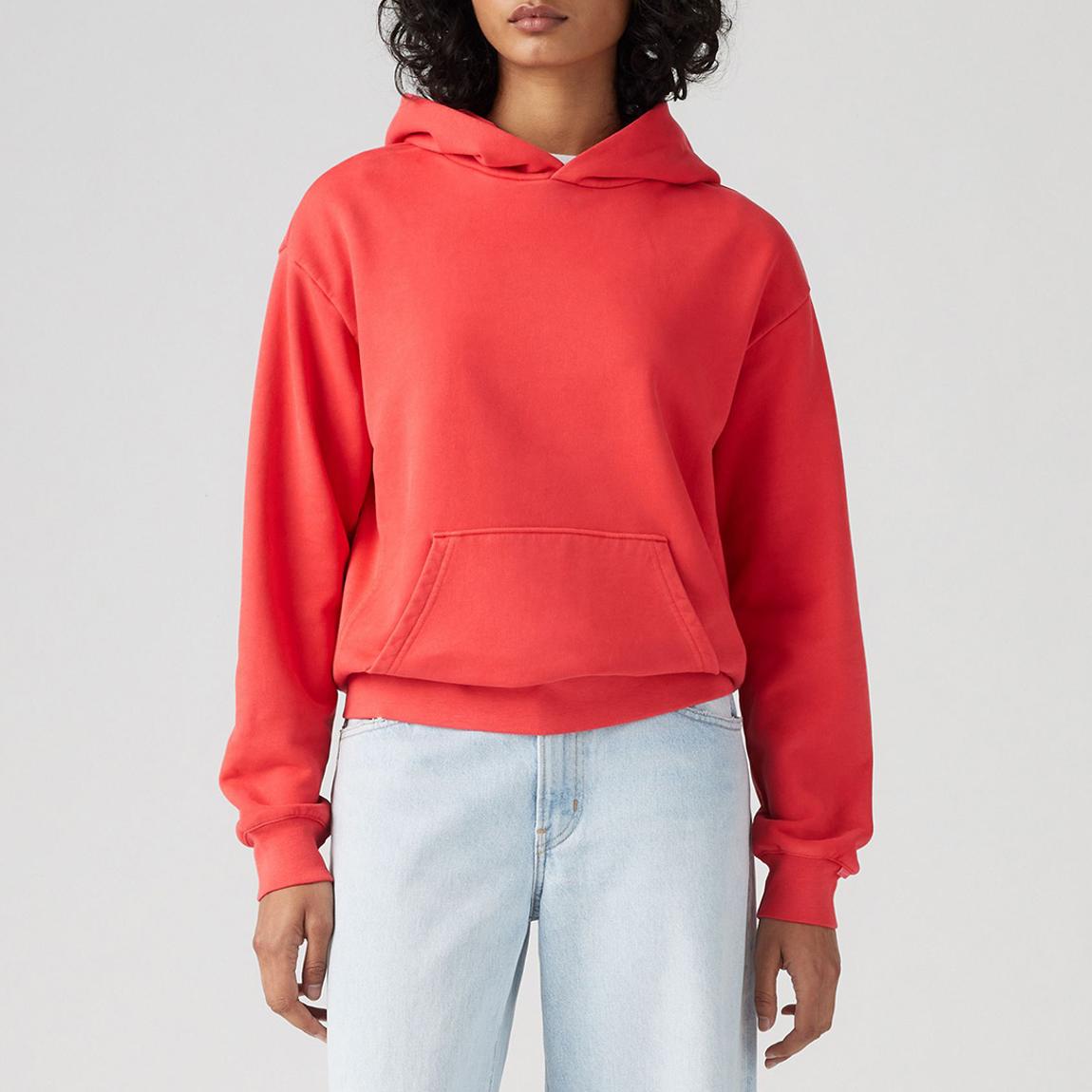 HERITAGE HOODIE H125 GARMENT DYE CHERRYS main product photo
