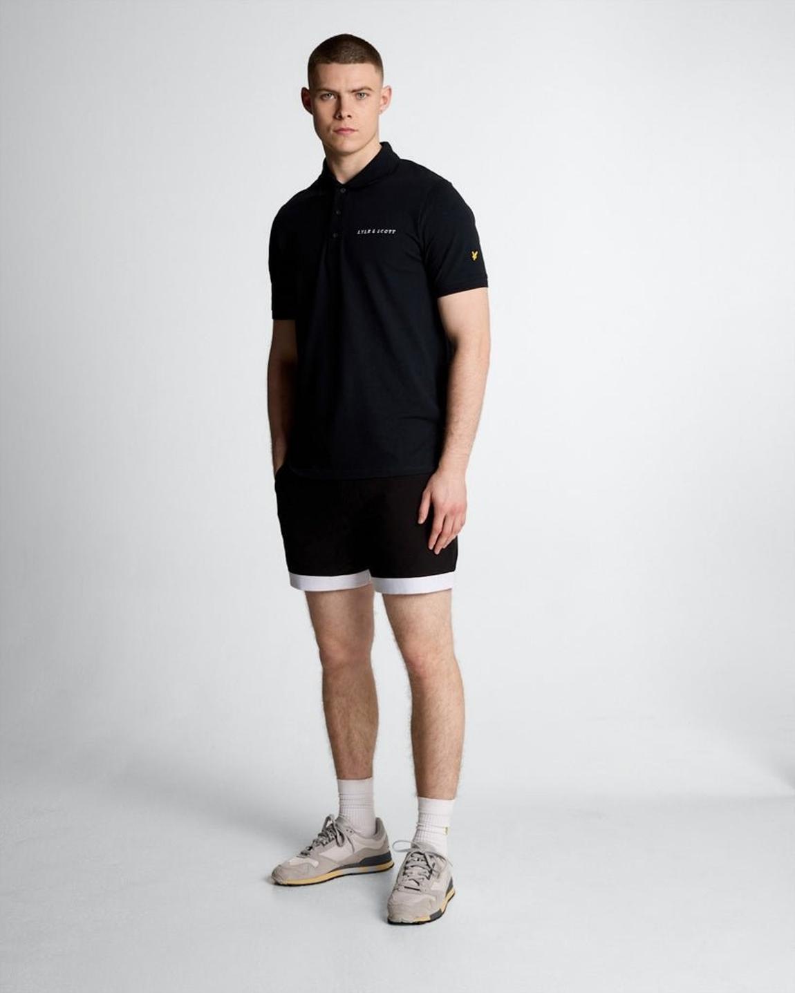 Contrast Hem Swim Shorts main product photo