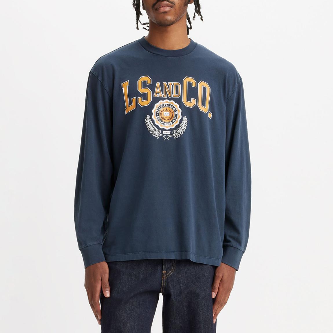LS GRAPHIC AUTHENTIC TEE LS&CO COLLEGIAT main product photo