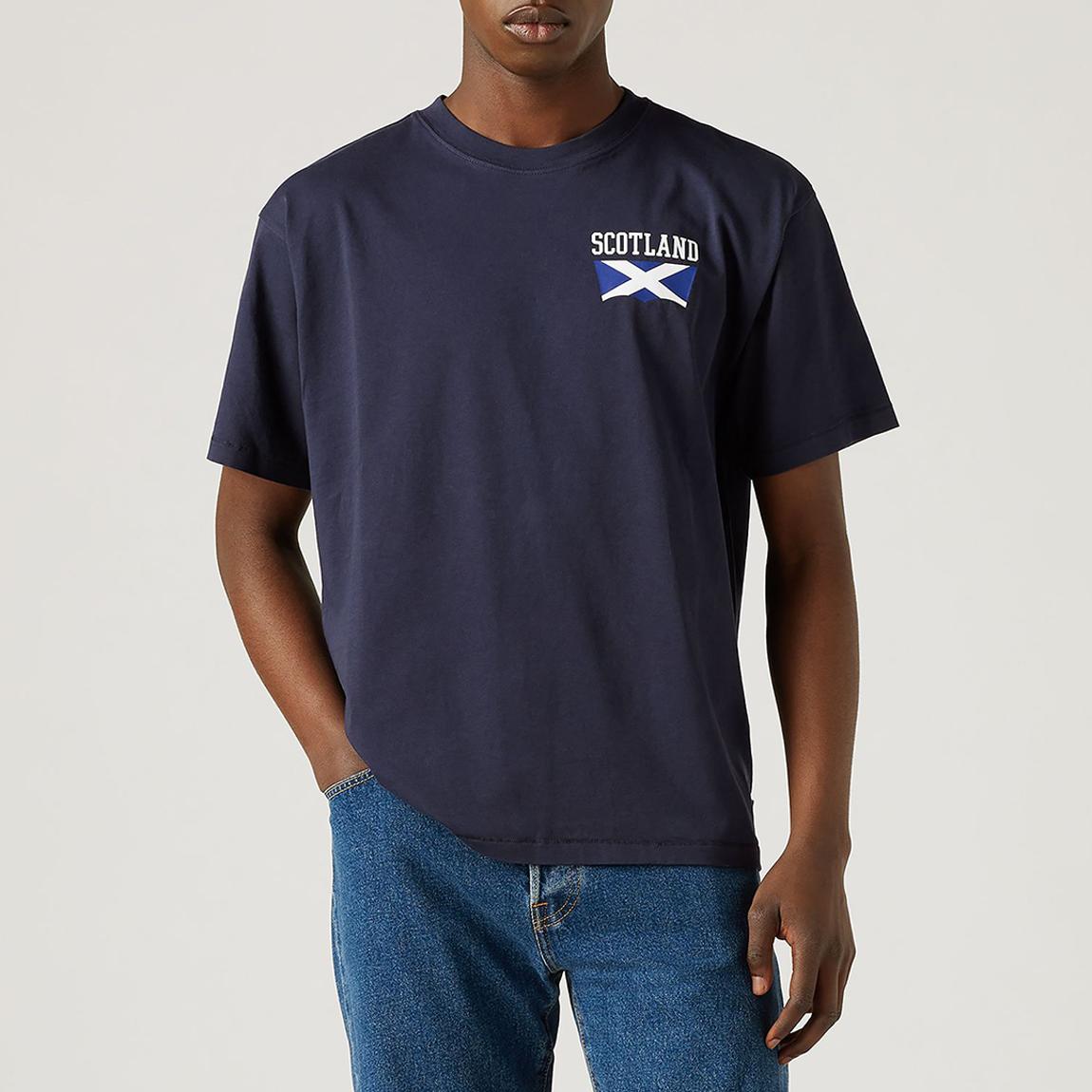 LSERED TAB VINTAGE TEE LFT SCOTLAND NAV main product photo