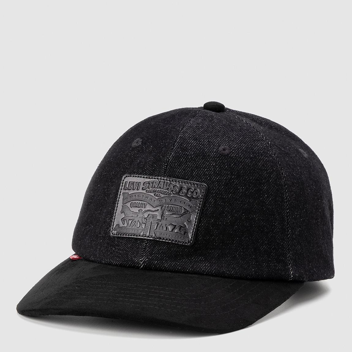 RELAXED DAD HERITAGE CAP BLACK RINSE 2 main product photo