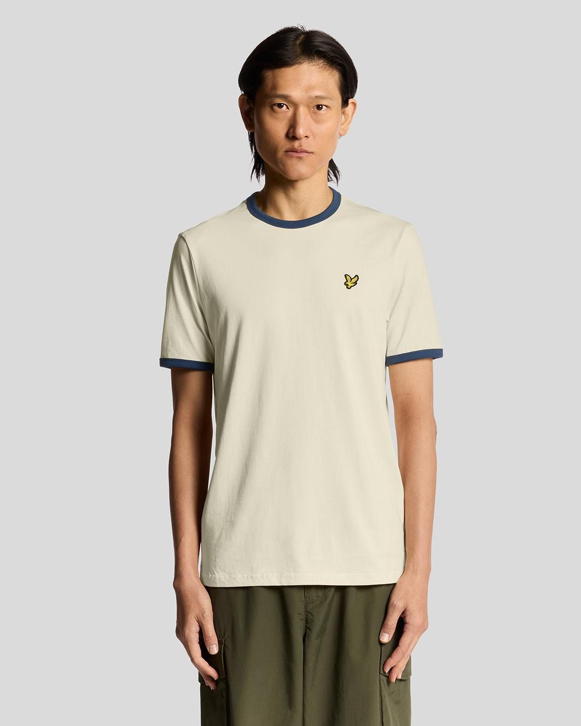 Ringer Cotton Crew Neck T-Shirt main product photo