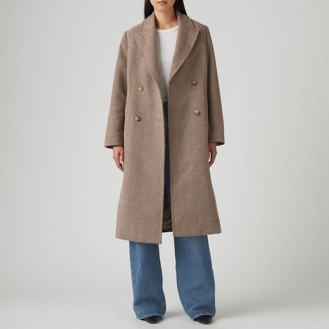 BLAIR WESTERN COAT SABINE HERRINGBONE BR main product photo